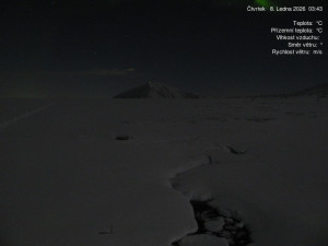 Luční bouda - Luční bouda, pramen Bílého Labe - 8.1.2026 v 03:45 Luční bouda - Luční bouda, pramen Bílého Labe - 8.1.2026 v 03:45