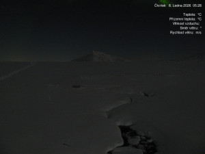 Luční bouda - Luční bouda, pramen Bílého Labe - 8.1.2026 v 05:30 Luční bouda - Luční bouda, pramen Bílého Labe - 8.1.2026 v 05:30