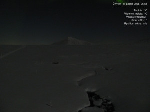 Luční bouda - Luční bouda, pramen Bílého Labe - 8.1.2026 v 06:00 Luční bouda - Luční bouda, pramen Bílého Labe - 8.1.2026 v 06:00