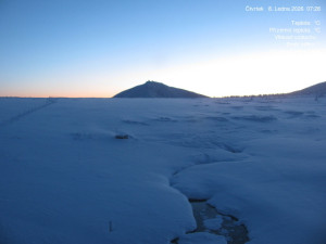 Luční bouda - Luční bouda, pramen Bílého Labe - 8.1.2026 v 07:30 Luční bouda - Luční bouda, pramen Bílého Labe - 8.1.2026 v 07:30