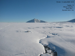 Luční bouda - Luční bouda, pramen Bílého Labe - 8.1.2026 v 10:15 Luční bouda - Luční bouda, pramen Bílého Labe - 8.1.2026 v 10:15