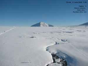 Luční bouda - Luční bouda, pramen Bílého Labe - 8.1.2026 v 11:30 Luční bouda - Luční bouda, pramen Bílého Labe - 8.1.2026 v 11:30