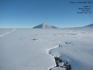 Luční bouda - Luční bouda, pramen Bílého Labe - 8.1.2026 v 12:30 Luční bouda - Luční bouda, pramen Bílého Labe - 8.1.2026 v 12:30