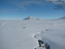 Luční bouda, pramen Bílého Labe