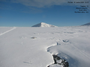 Luční bouda - Luční bouda, pramen Bílého Labe - 8.1.2026 v 13:15 Luční bouda - Luční bouda, pramen Bílého Labe - 8.1.2026 v 13:15