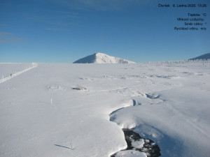 Luční bouda - Luční bouda, pramen Bílého Labe - 8.1.2026 v 13:30 Luční bouda - Luční bouda, pramen Bílého Labe - 8.1.2026 v 13:30