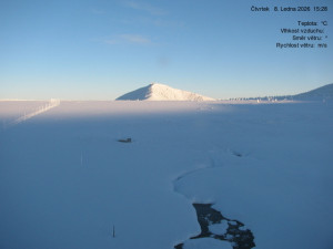 Luční bouda - Luční bouda, pramen Bílého Labe - 8.1.2026 v 15:30 Luční bouda - Luční bouda, pramen Bílého Labe - 8.1.2026 v 15:30