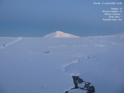 Luční bouda, pramen Bílého Labe