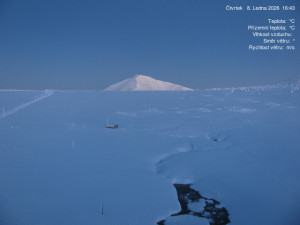 Luční bouda - Luční bouda, pramen Bílého Labe - 8.1.2026 v 16:45 Luční bouda - Luční bouda, pramen Bílého Labe - 8.1.2026 v 16:45