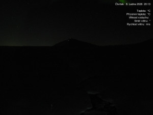 Luční bouda - Luční bouda, pramen Bílého Labe - 8.1.2026 v 20:15 Luční bouda - Luční bouda, pramen Bílého Labe - 8.1.2026 v 20:15