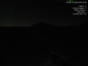 Luční bouda - Luční bouda, pramen Bílého Labe - 8.1.2026 v 21:00 Luční bouda - Luční bouda, pramen Bílého Labe - 8.1.2026 v 21:00