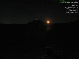 Luční bouda - Luční bouda, pramen Bílého Labe - 8.1.2026 v 23:00 Luční bouda - Luční bouda, pramen Bílého Labe - 8.1.2026 v 23:00