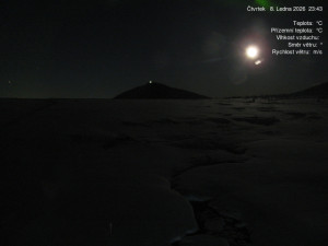 Luční bouda - Luční bouda, pramen Bílého Labe - 8.1.2026 v 23:45 Luční bouda - Luční bouda, pramen Bílého Labe - 8.1.2026 v 23:45