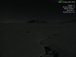 Luční bouda, pramen Bílého Labe