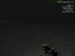 Luční bouda, pramen Bílého Labe