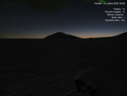 Luční bouda, pramen Bílého Labe