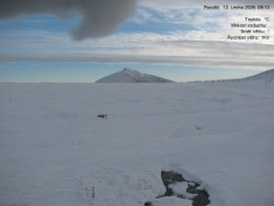 Luční bouda, pramen Bílého Labe