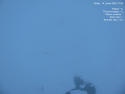 Luční bouda, pramen Bílého Labe