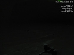 Luční bouda, pramen Bílého Labe