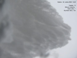 Luční bouda, pramen Bílého Labe