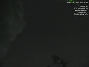 Luční bouda - Luční bouda, pramen Bílého Labe - 28.1.2026 v 01:00 Luční bouda - Luční bouda, pramen Bílého Labe - 28.1.2026 v 01:00