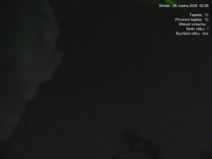 Luční bouda - Luční bouda, pramen Bílého Labe - 28.1.2026 v 02:30 Luční bouda - Luční bouda, pramen Bílého Labe - 28.1.2026 v 02:30