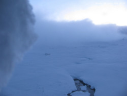 Luční bouda, pramen Bílého Labe
