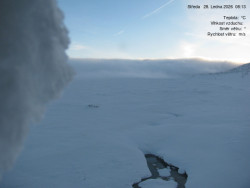 Luční bouda, pramen Bílého Labe