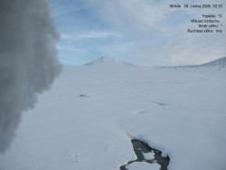 Luční bouda, pramen Bílého Labe