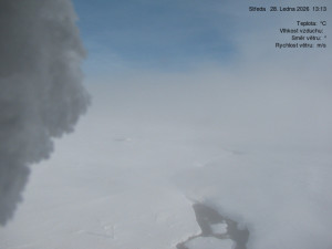 Luční bouda - Luční bouda, pramen Bílého Labe - 28.1.2026 v 13:15 Luční bouda - Luční bouda, pramen Bílého Labe - 28.1.2026 v 13:15