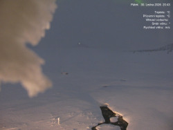 Luční bouda, pramen Bílého Labe