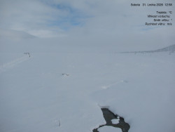 Luční bouda, pramen Bílého Labe