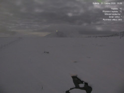 Luční bouda, pramen Bílého Labe