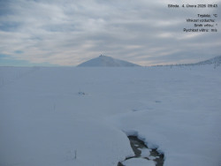 Luční bouda, pramen Bílého Labe