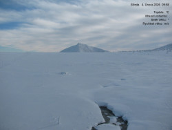 Luční bouda, pramen Bílého Labe