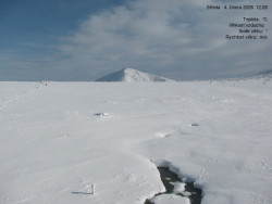 Luční bouda, pramen Bílého Labe