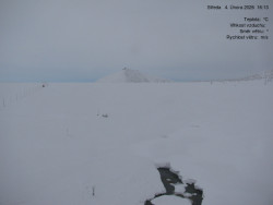 Luční bouda, pramen Bílého Labe