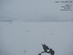 Luční bouda, pramen Bílého Labe