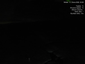 Luční bouda - Luční bouda, pramen Bílého Labe - 11.2.2026 v 00:30 Luční bouda - Luční bouda, pramen Bílého Labe - 11.2.2026 v 00:30