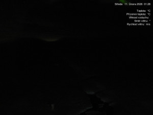 Luční bouda - Luční bouda, pramen Bílého Labe - 11.2.2026 v 01:30 Luční bouda - Luční bouda, pramen Bílého Labe - 11.2.2026 v 01:30