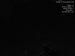 Luční bouda - Luční bouda, pramen Bílého Labe - 11.2.2026 v 02:00 Luční bouda - Luční bouda, pramen Bílého Labe - 11.2.2026 v 02:00