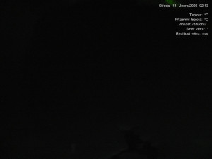 Luční bouda - Luční bouda, pramen Bílého Labe - 11.2.2026 v 02:15 Luční bouda - Luční bouda, pramen Bílého Labe - 11.2.2026 v 02:15