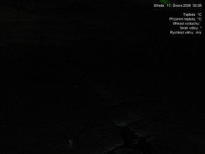 Luční bouda - Luční bouda, pramen Bílého Labe - 11.2.2026 v 02:30 Luční bouda - Luční bouda, pramen Bílého Labe - 11.2.2026 v 02:30