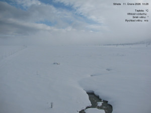 Luční bouda - Luční bouda, pramen Bílého Labe - 11.2.2026 v 10:30 Luční bouda - Luční bouda, pramen Bílého Labe - 11.2.2026 v 10:30