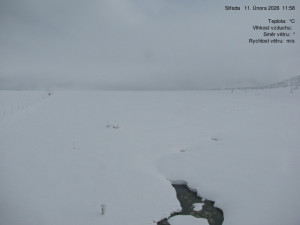 Luční bouda - Luční bouda, pramen Bílého Labe - 11.2.2026 v 12:00 Luční bouda - Luční bouda, pramen Bílého Labe - 11.2.2026 v 12:00