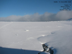 Luční bouda, pramen Bílého Labe