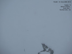 Luční bouda, pramen Bílého Labe