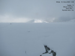 Luční bouda, pramen Bílého Labe