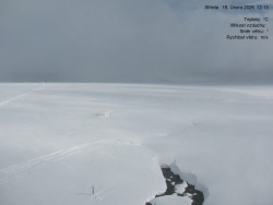 Luční bouda, pramen Bílého Labe