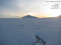 Luční bouda, pramen Bílého Labe